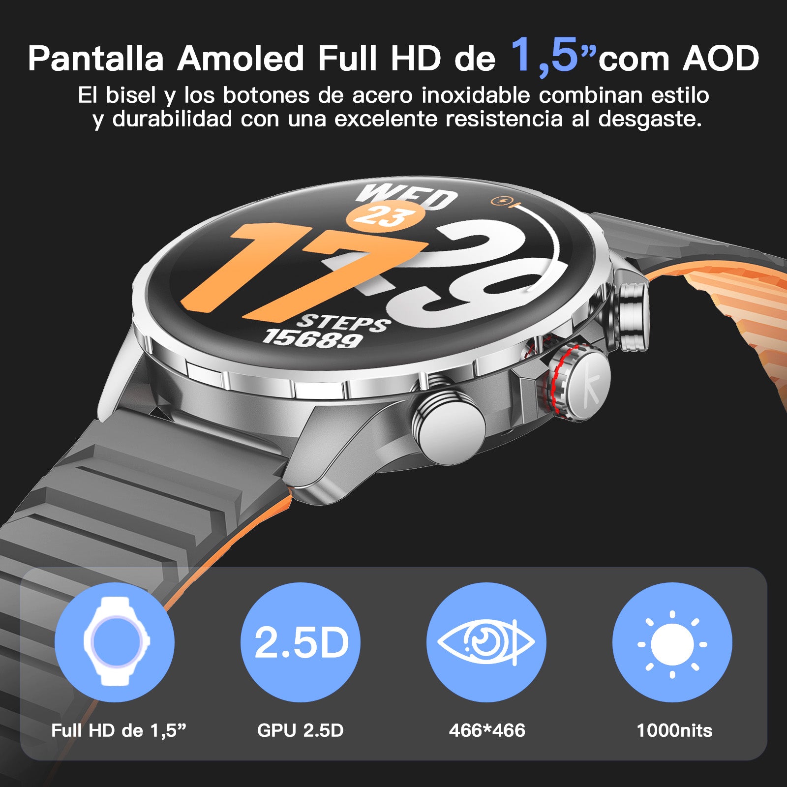 Kieslect kr3 reloj inteligente