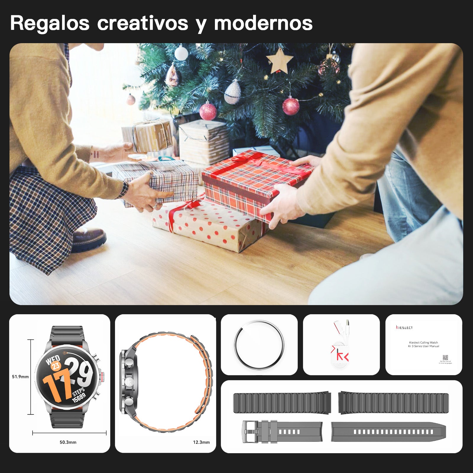 Kieslect kr3 reloj inteligente