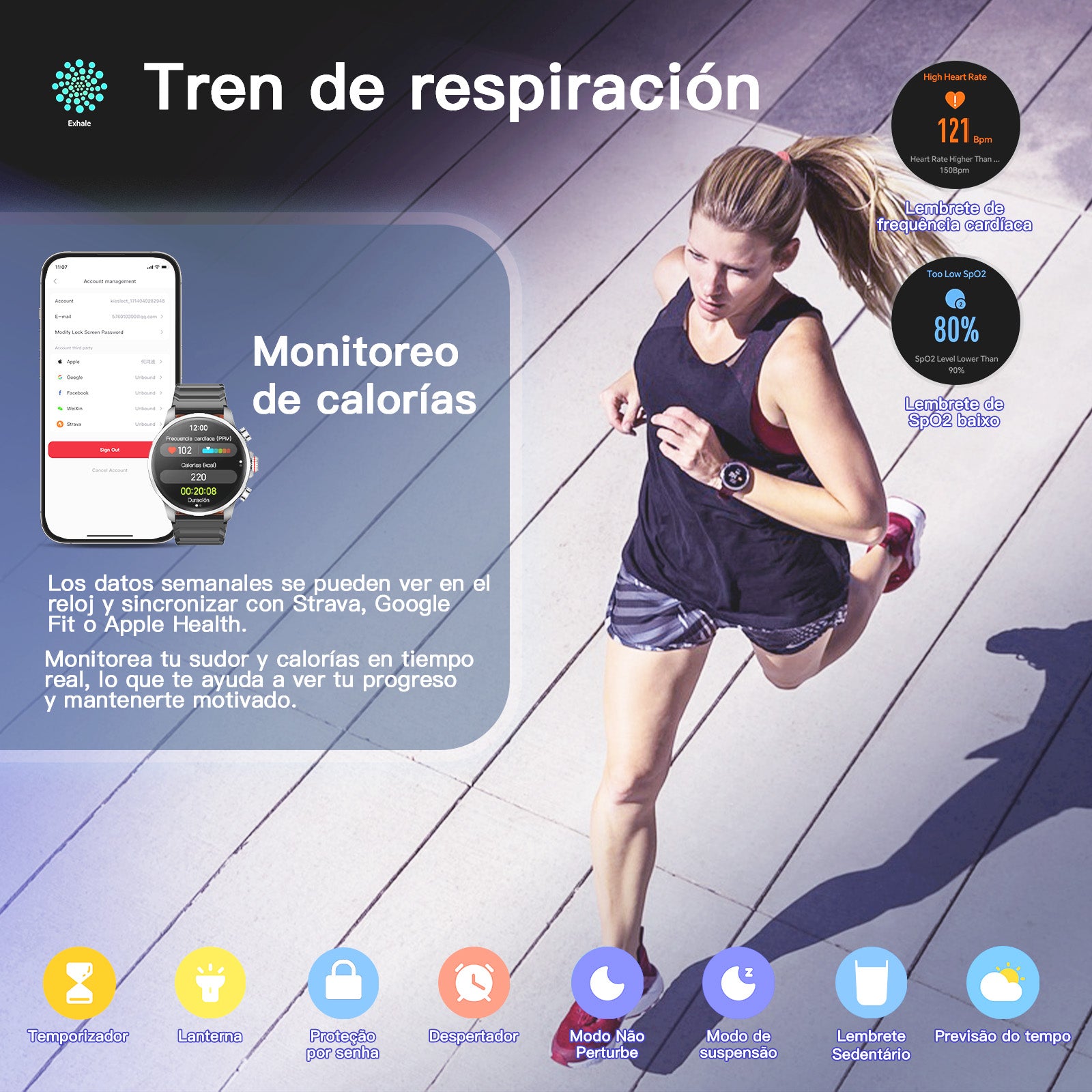 Kieslect kr3 reloj inteligente