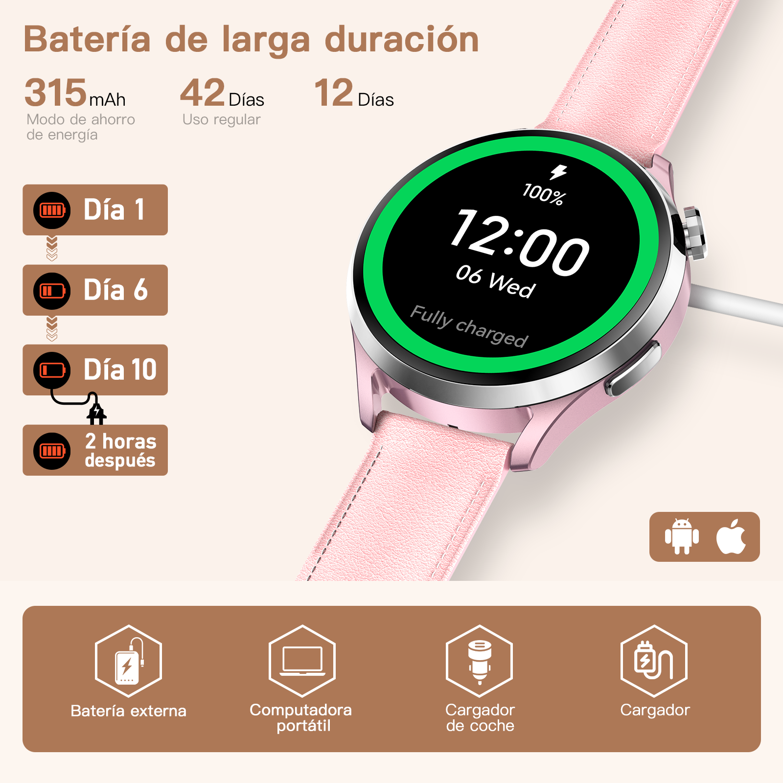 Kieslect Lora 3 Reloj inteligente para mujer