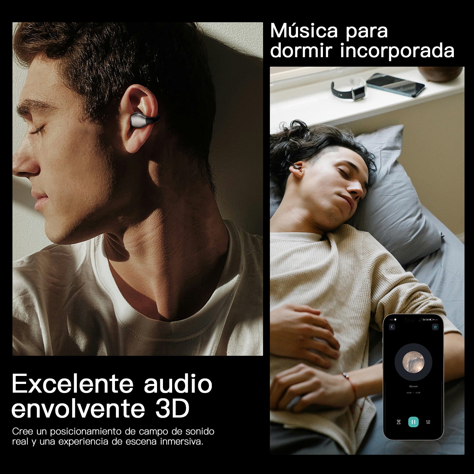 Kieslect Auriculares con gancho para la oreja earbuds open ai