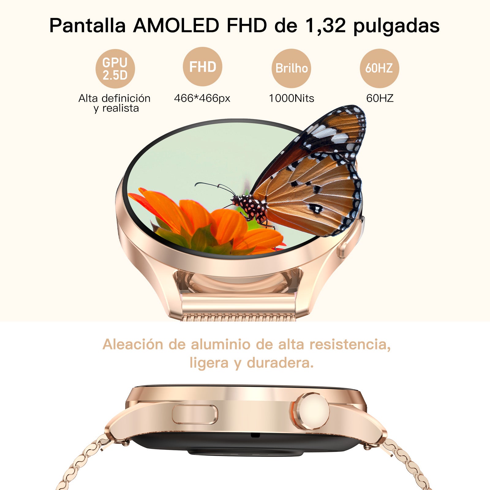 Kieslect Lora Reno3 Reloj Inteligente para mujer