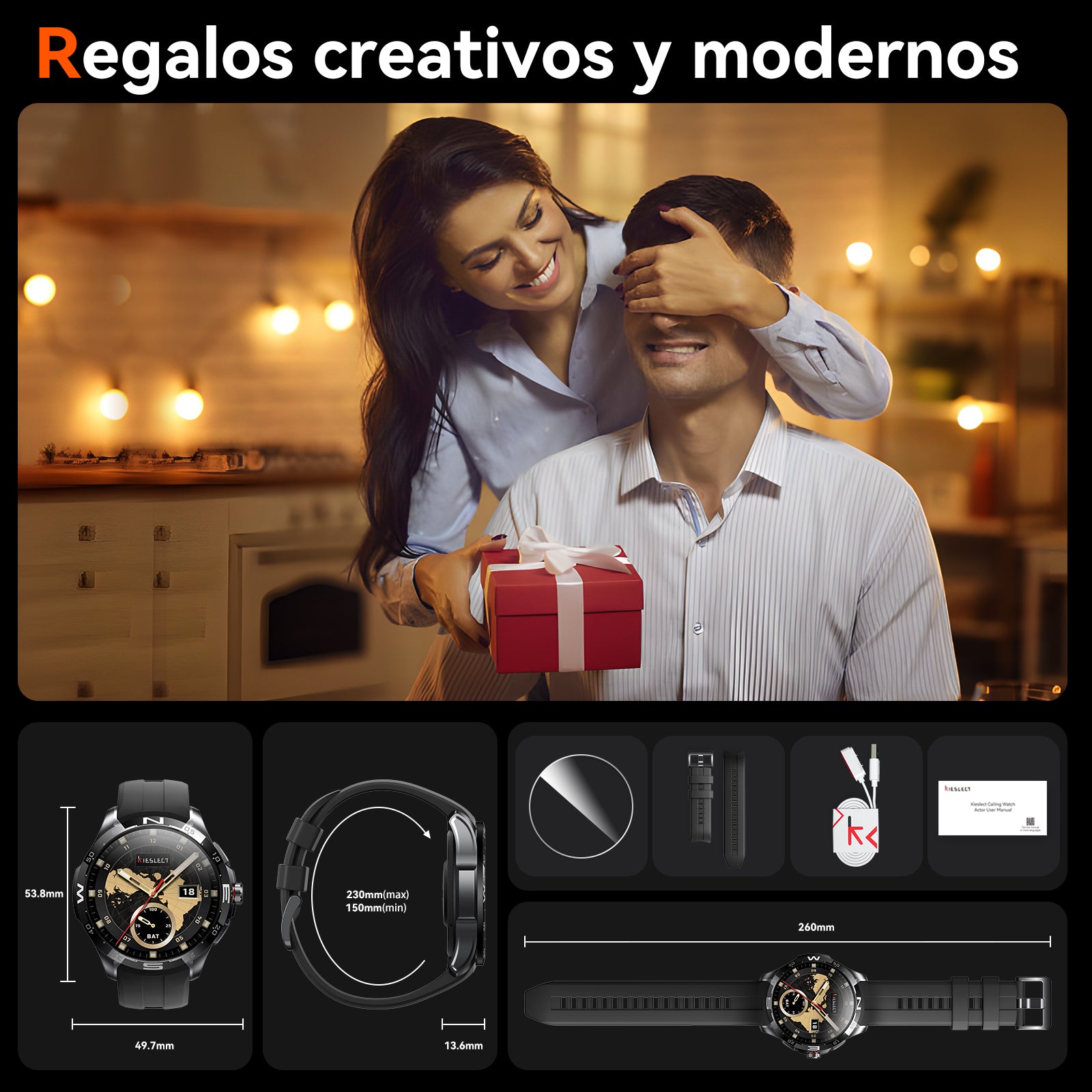 Kieslect Actor Reloj inteligente