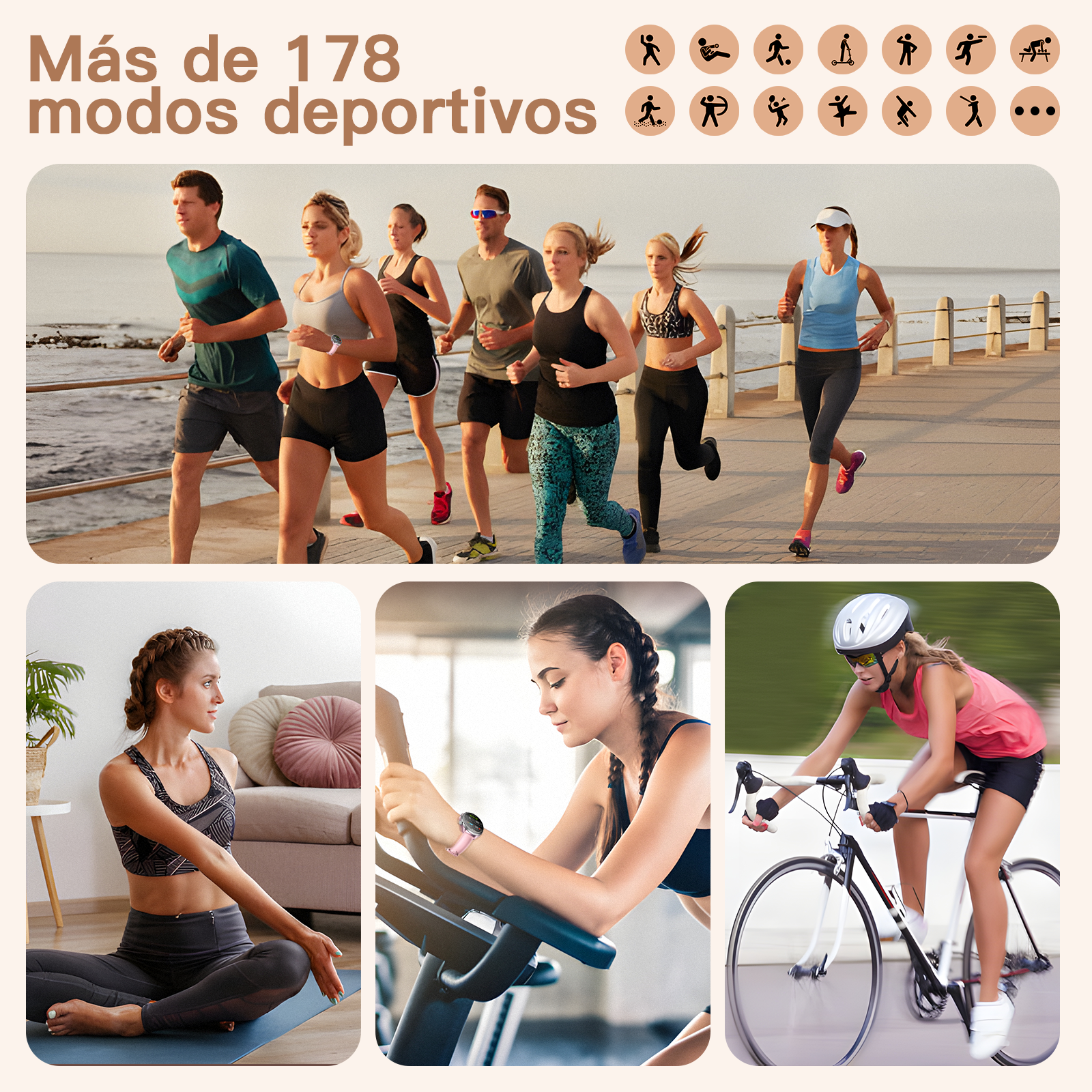 Kieslect Lora 3 Reloj inteligente para mujer