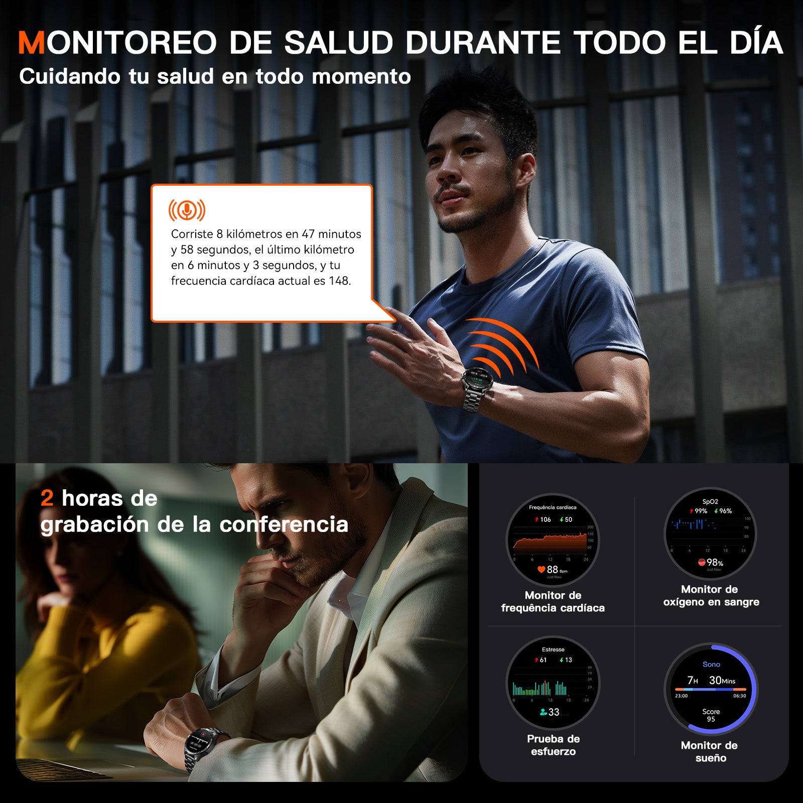 Kieslect Actor Leading Reloj inteligente