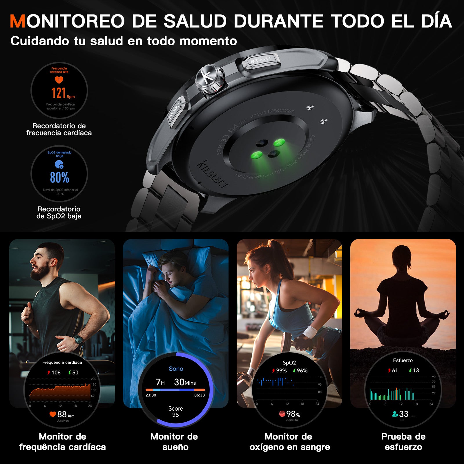Kieslect Actor Ultra smartwatch reloj inteligente