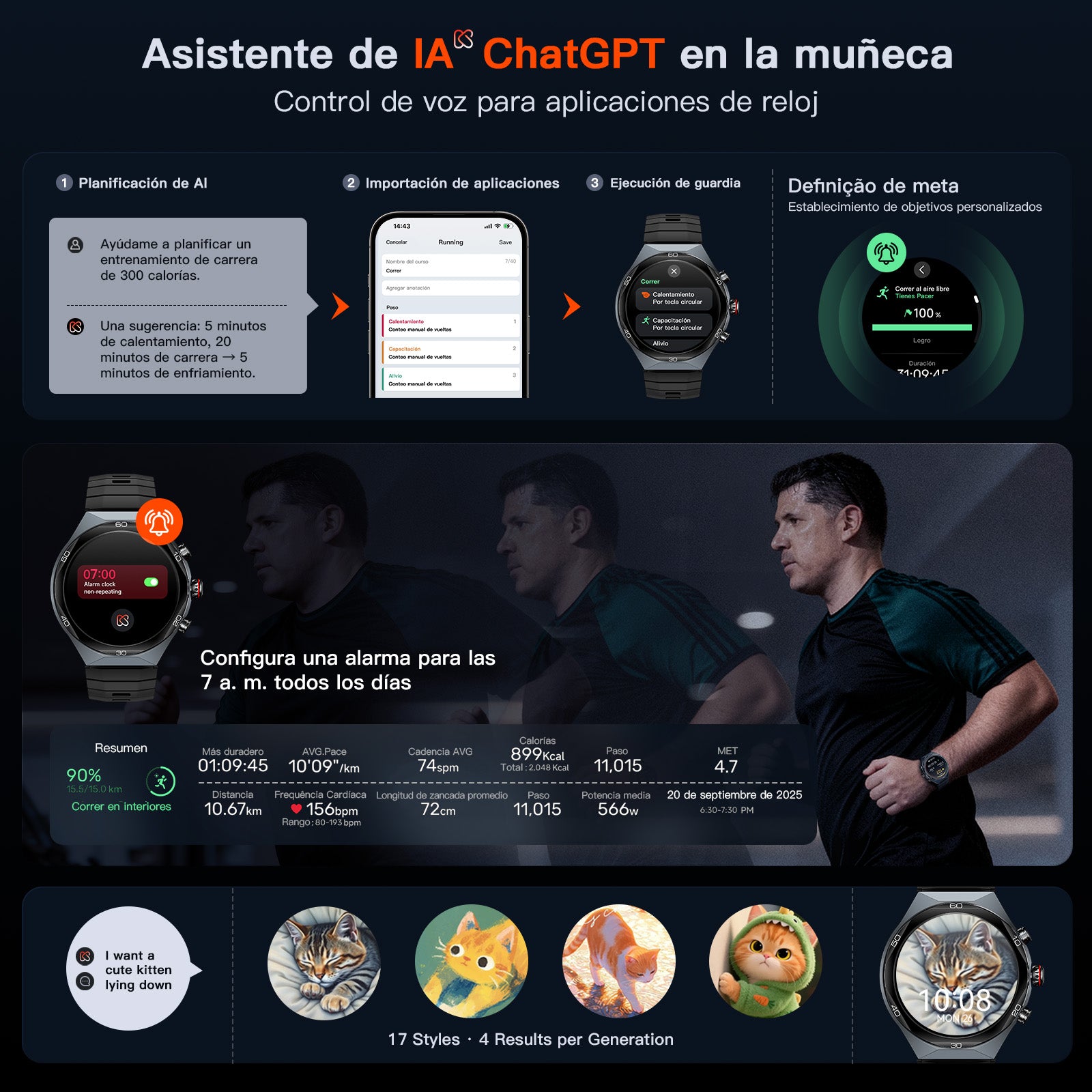 Reloje Smartwatch Inteligente Kieslect Elite2 Gps Ai Chatgpt 2025