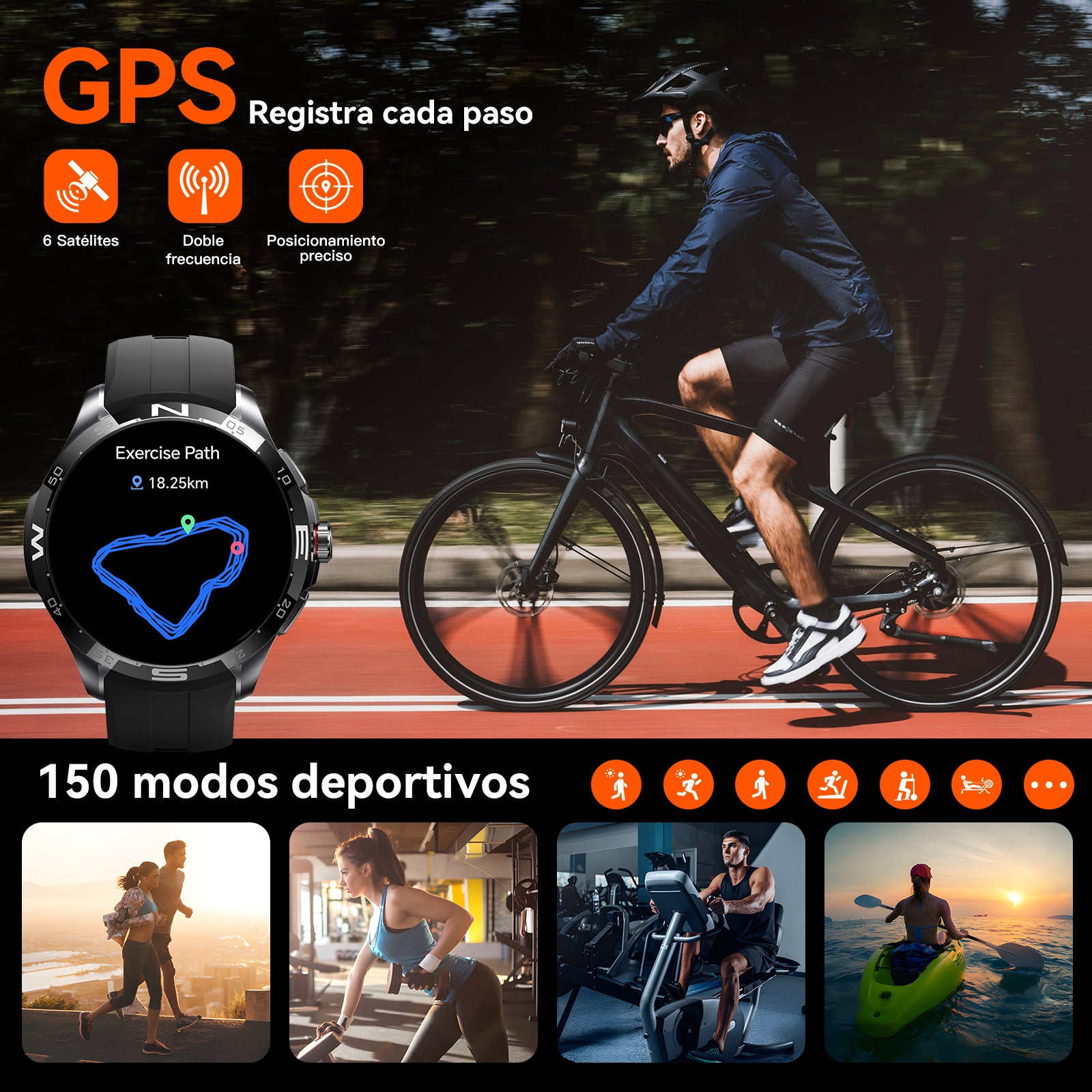 Kieslect Actor Reloj inteligente