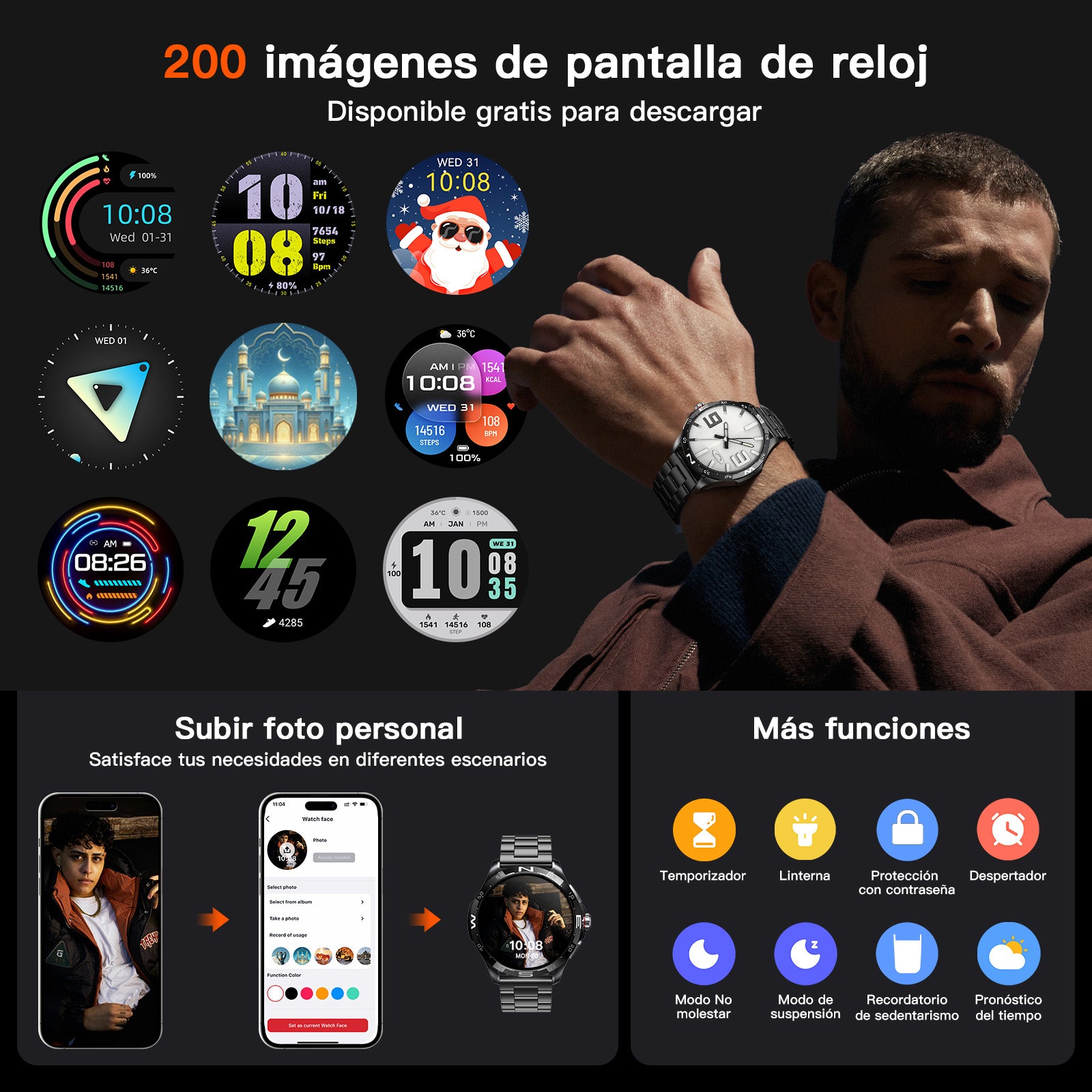 Kieslect Actor Leading Reloj inteligente