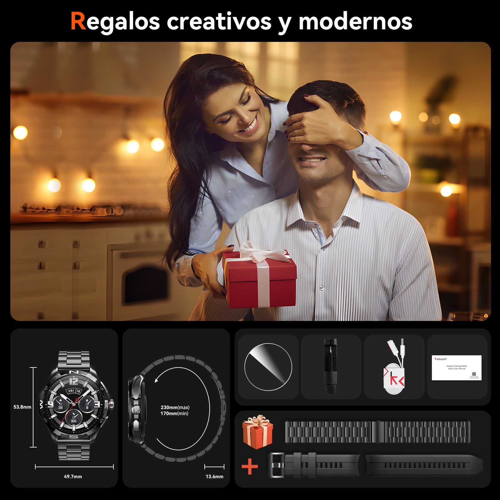 Kieslect Actor Leading Reloj inteligente