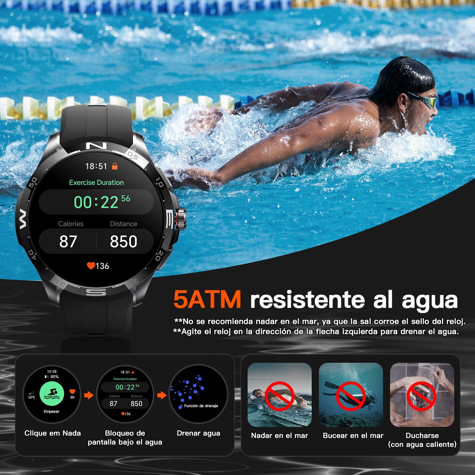 Kieslect Actor Reloj inteligente