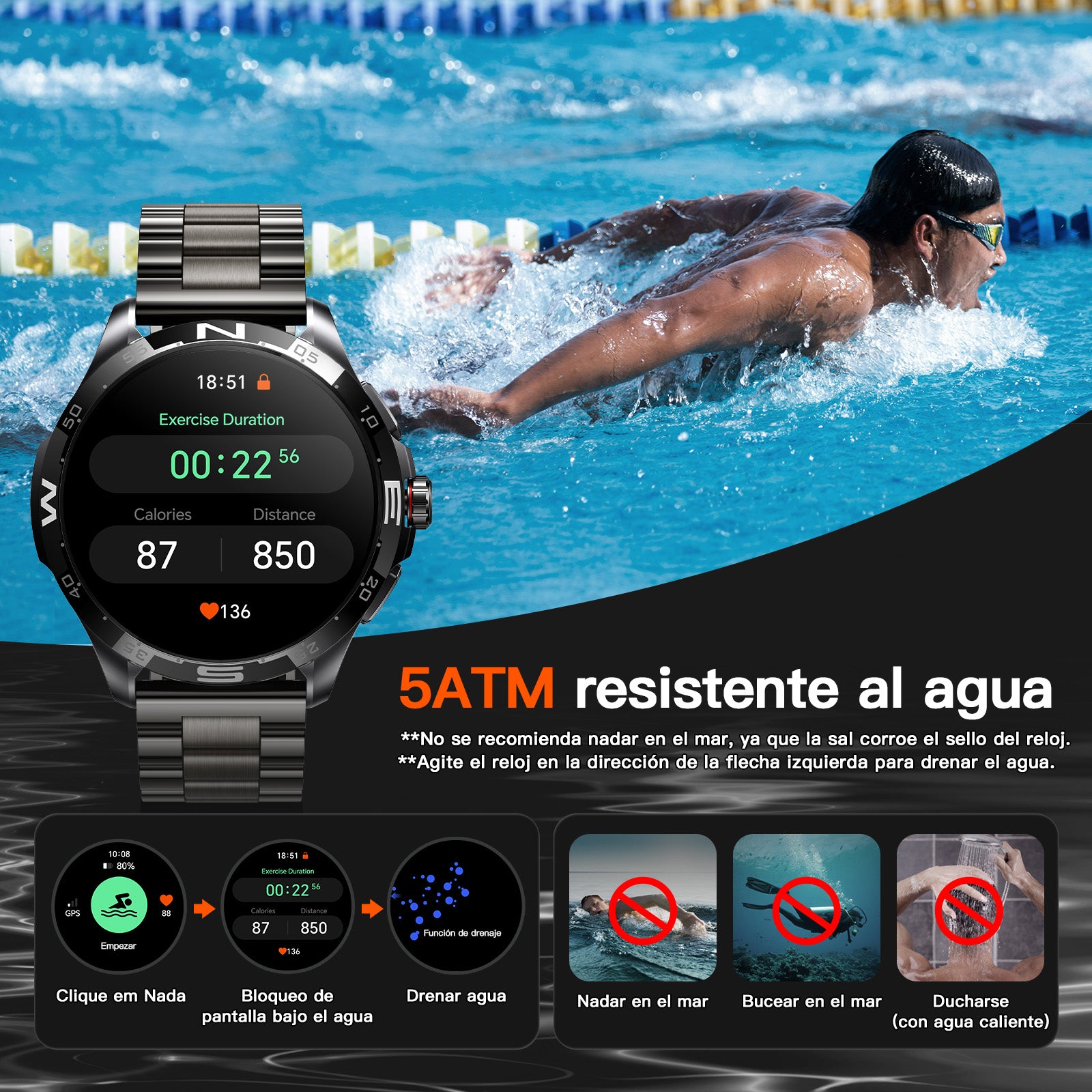 Kieslect Actor Ultra smartwatch reloj inteligente