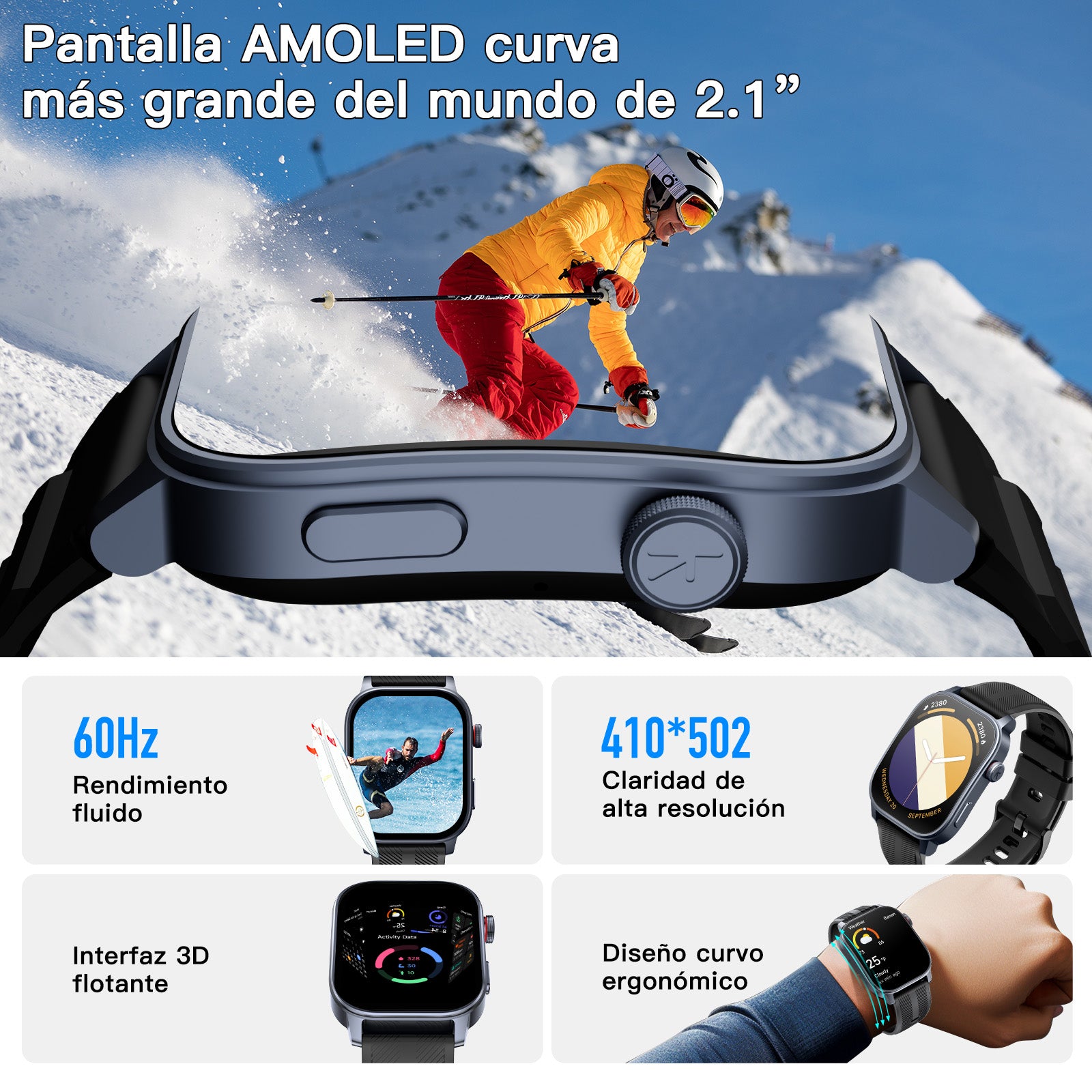 Kieslect Smartwatch Ks Note3  Reloj Inteligente